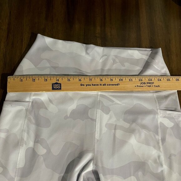 RBX L/G White Camo High-Waist Leggings - Picture 7 of 9